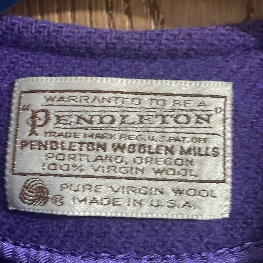 Vintage Pendleton blazer size 8 - Picture 4 of 4
